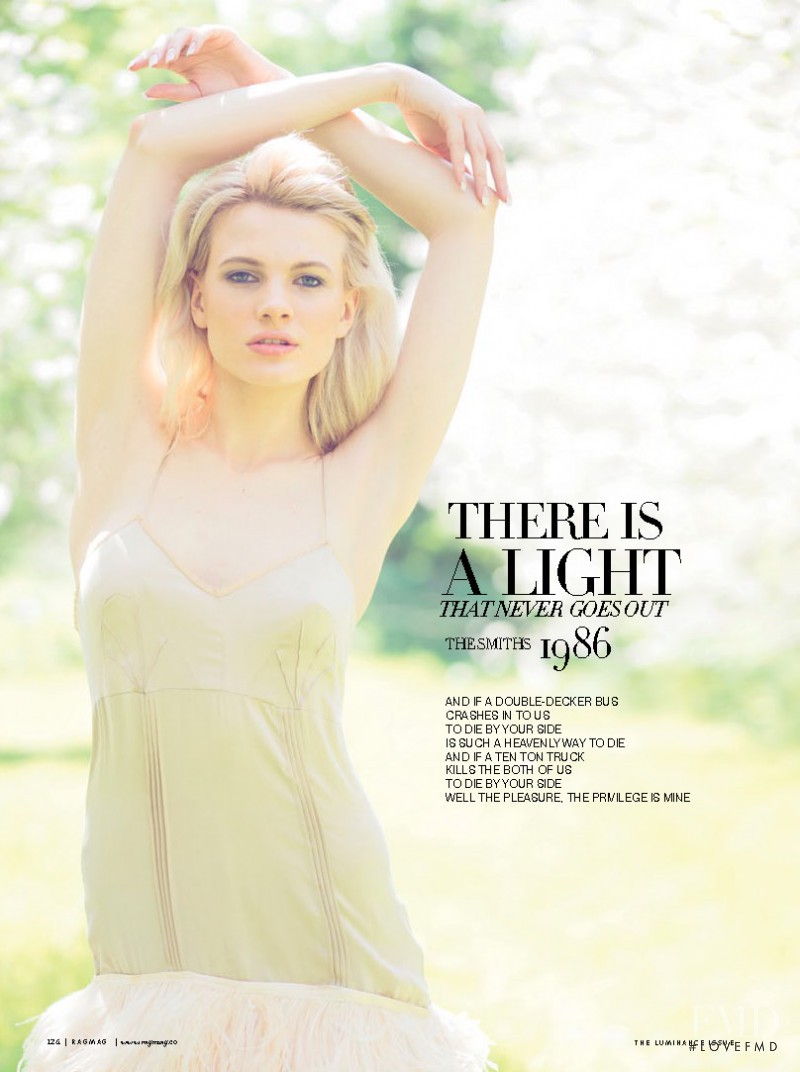 Chloe Jasmine Whichello featured in limelight beyond the gilded cage, March 2013