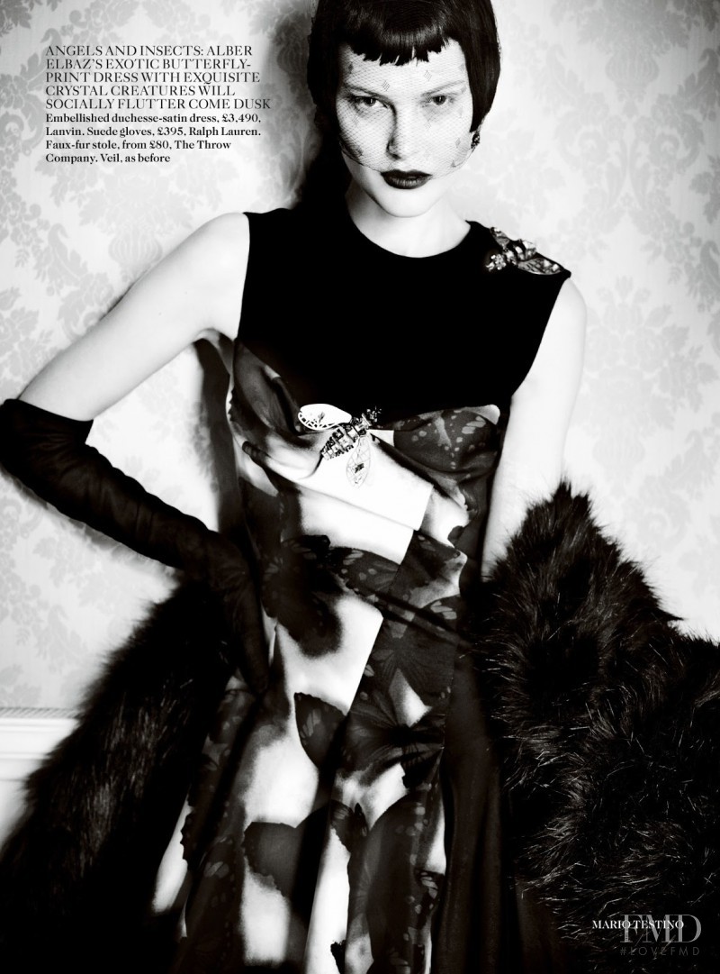 Catherine McNeil featured in Prima Donna, September 2013