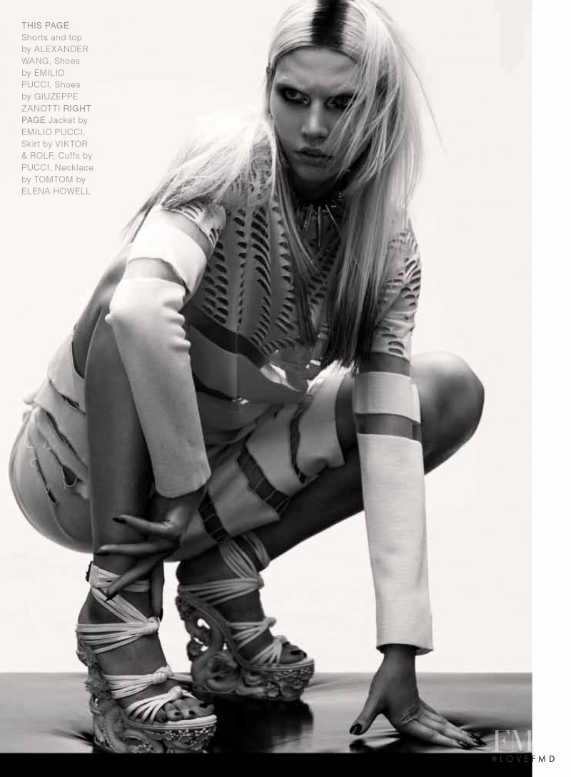 Aline Weber featured in The Other, June 2013