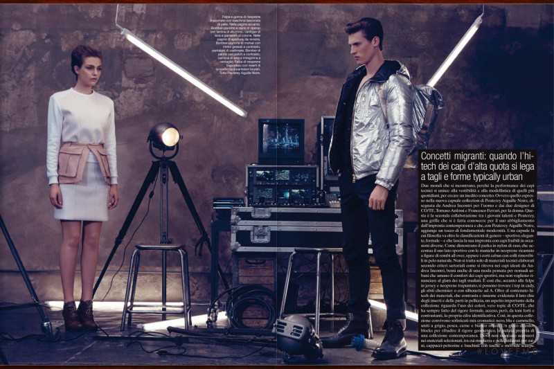 Advertorial: Winter Techno Chic, July 2013