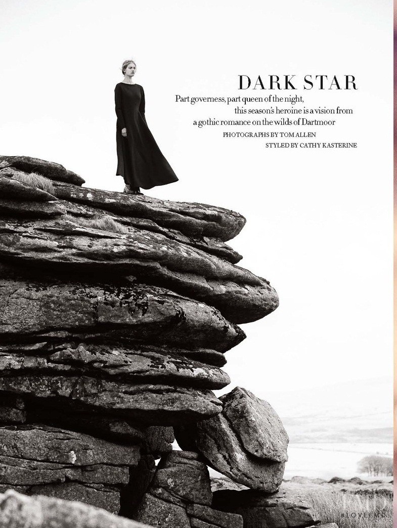 Iris van Berne featured in Dark Star, September 2013
