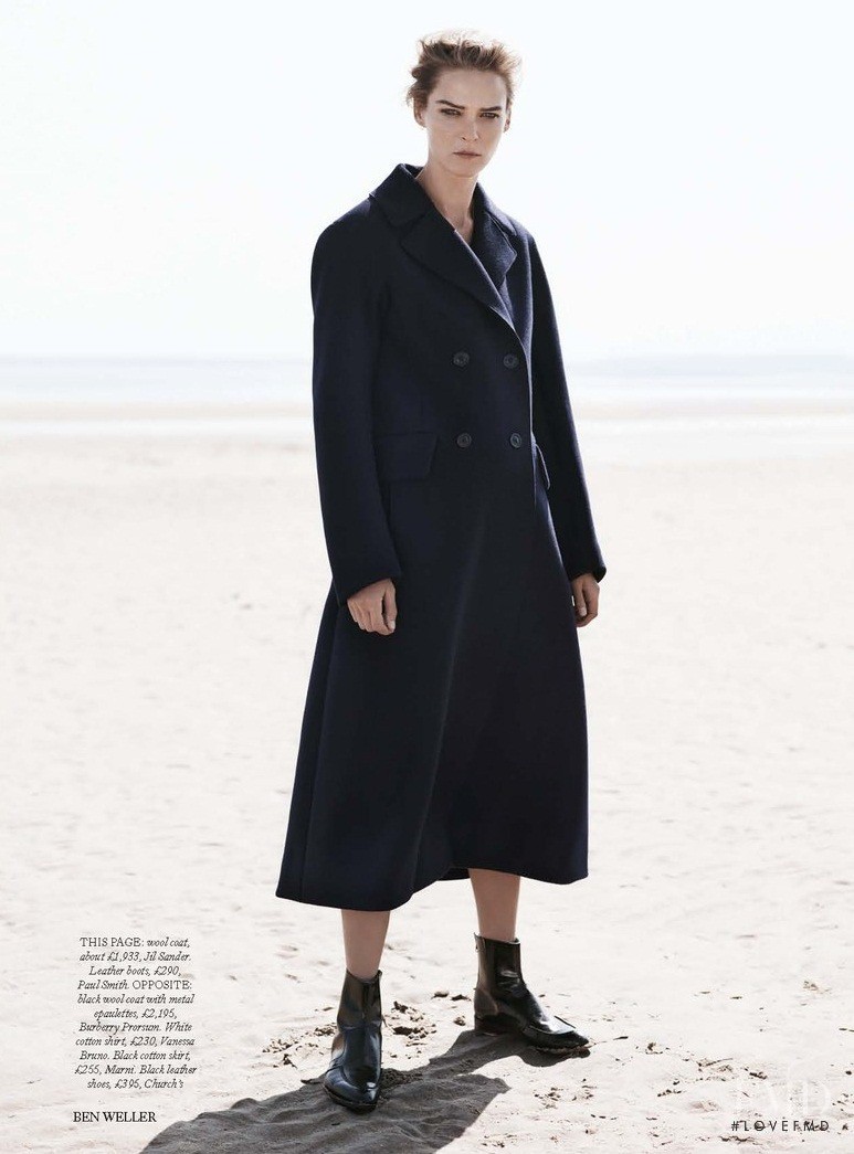 Carmen Kass featured in Jacket Required, September 2013