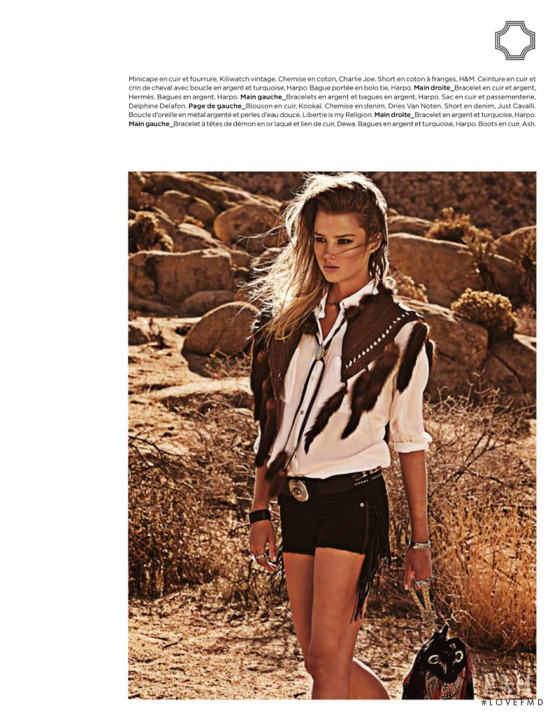 Carly Engleton featured in L\'équipée Sauvage, September 2013