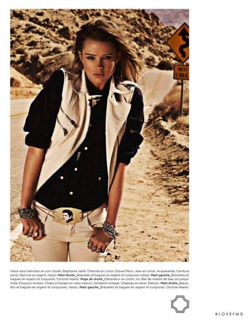 Carly Engleton featured in L\'équipée Sauvage, September 2013