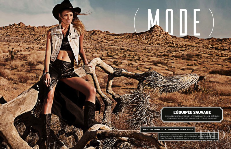 Carly Engleton featured in L\'équipée Sauvage, September 2013