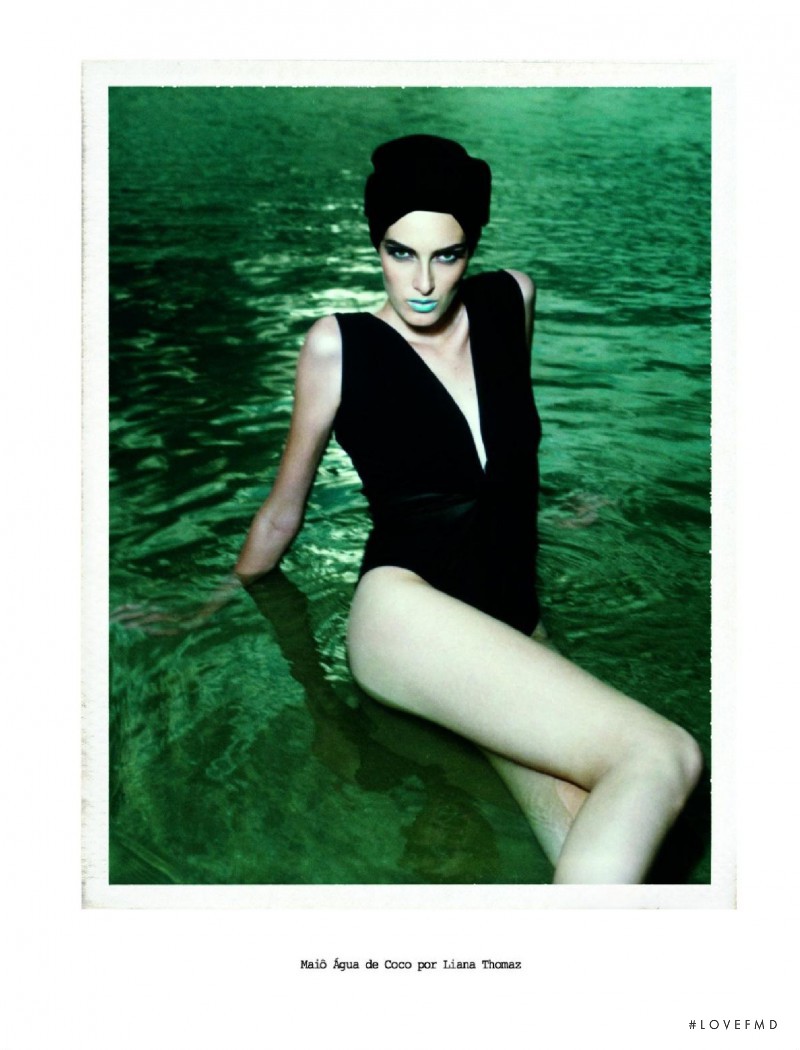 Thana Kuhnen featured in Bain Couture, June 2007