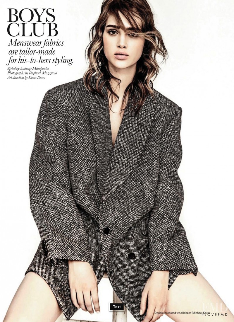 Anais Pouliot featured in Boys Club, September 2013