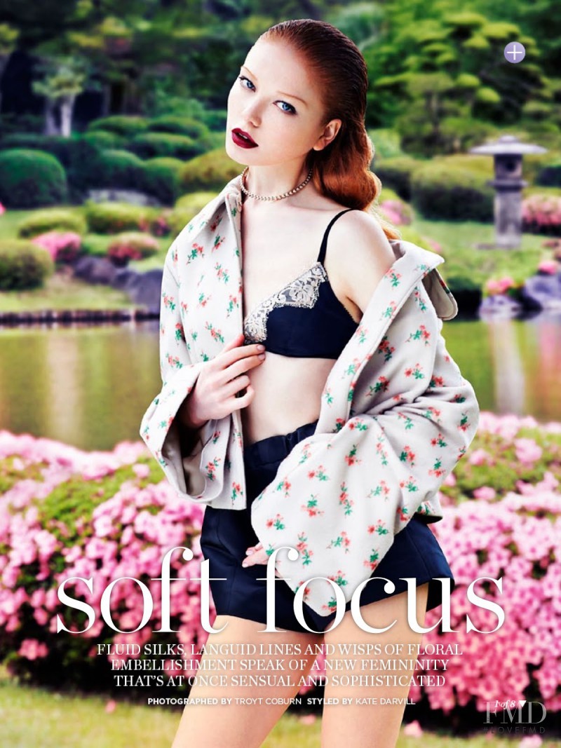 Varvara Shutova featured in Soft Focus, September 2013