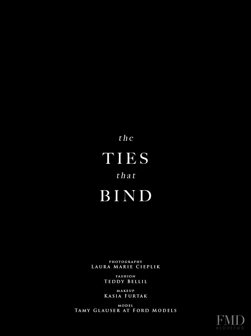 The Ties That Bind, September 2013