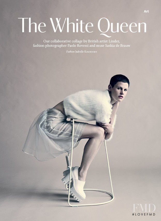Saskia de Brauw featured in The White Queen, September 2013
