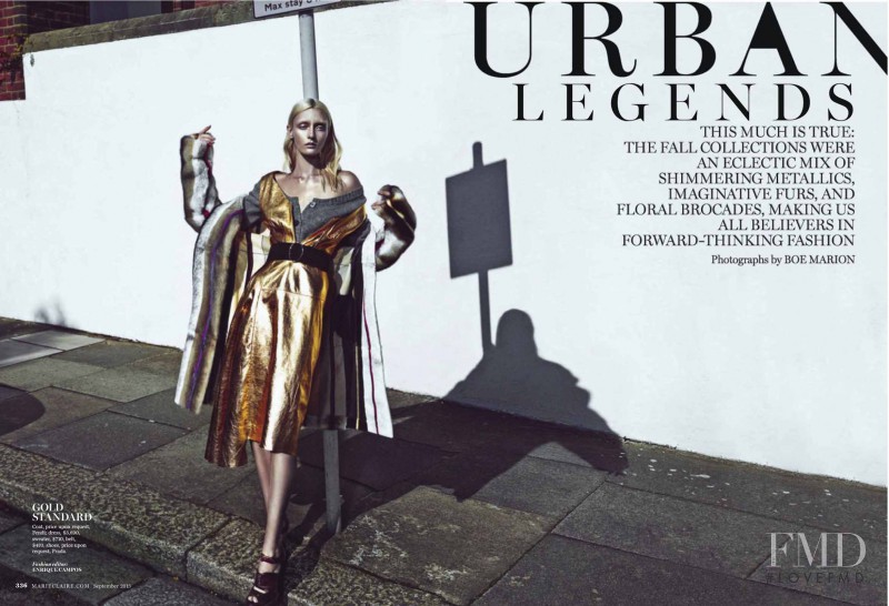 Alexa Yudina featured in Urban Legends, September 2013