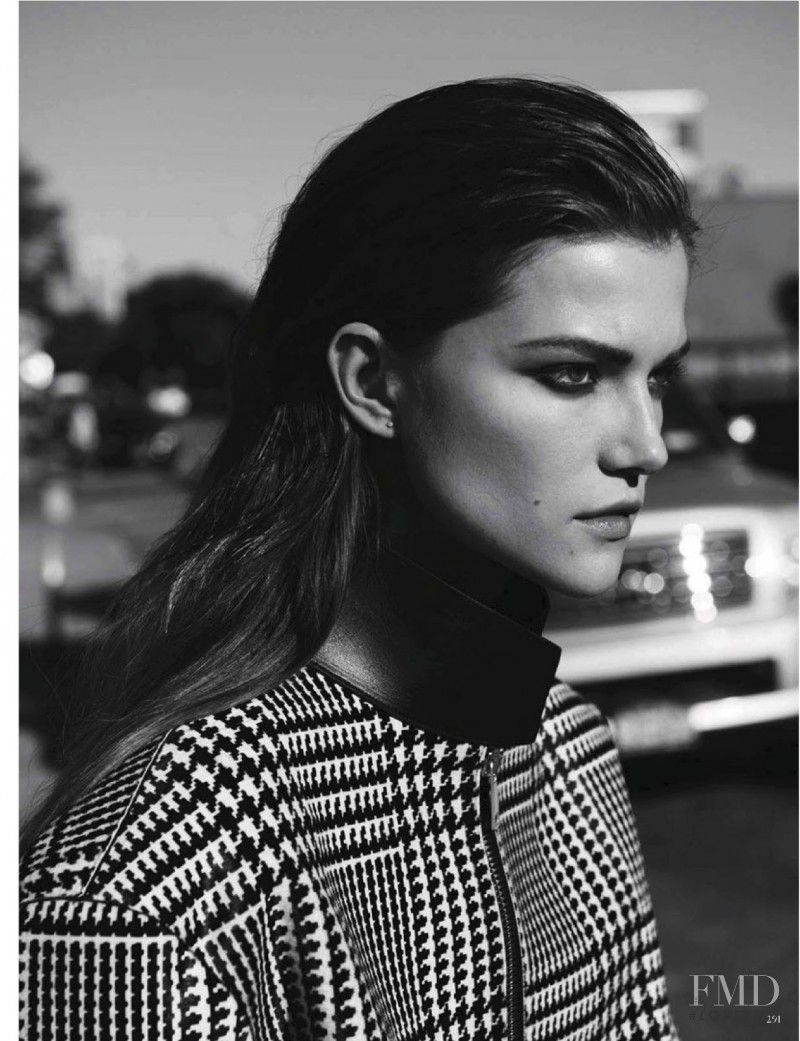 Kasia Struss featured in Walk This Way, September 2013