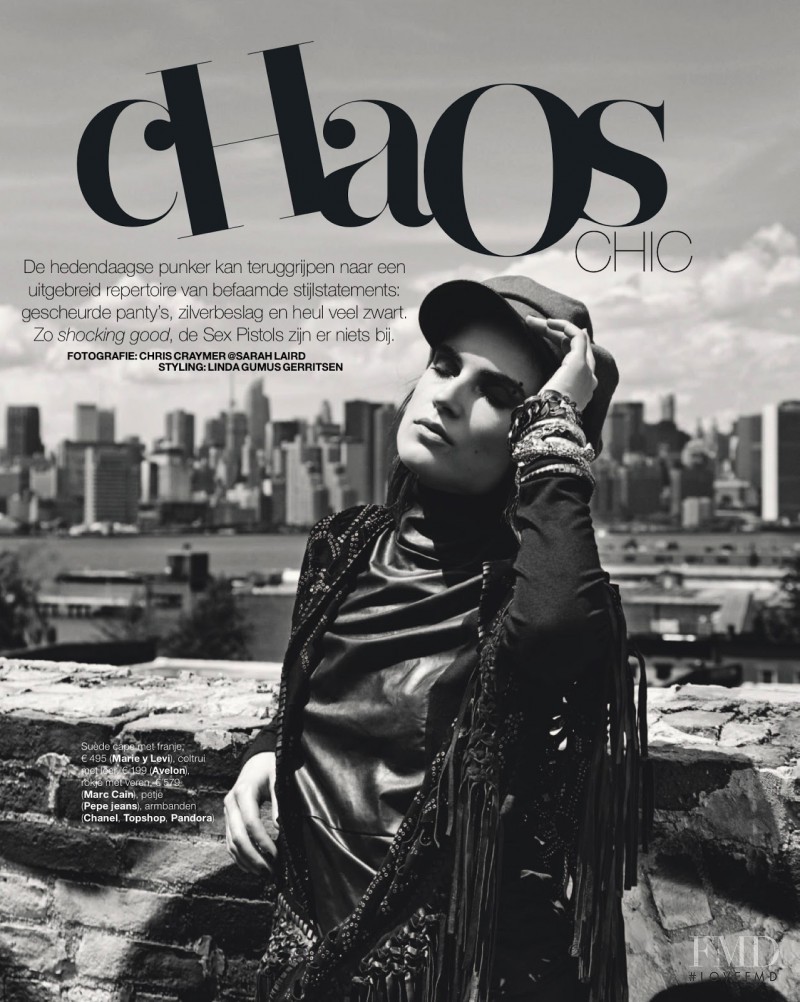 Jana Knauerova featured in Chaos Chic, September 2013