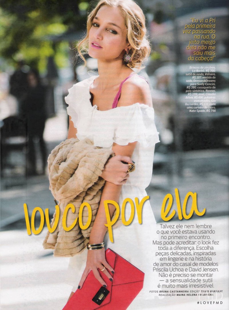 Priscila Uchoa featured in Louco Por Ela, June 2013