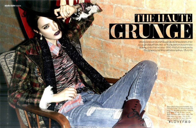 Diana Silchenko featured in The Haute Grunge, July 2013