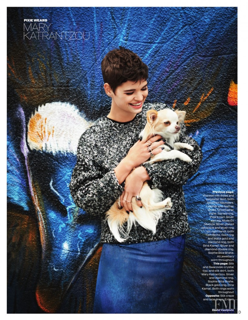 Pixie Geldof featured in Right Here, Right Now, August 2013