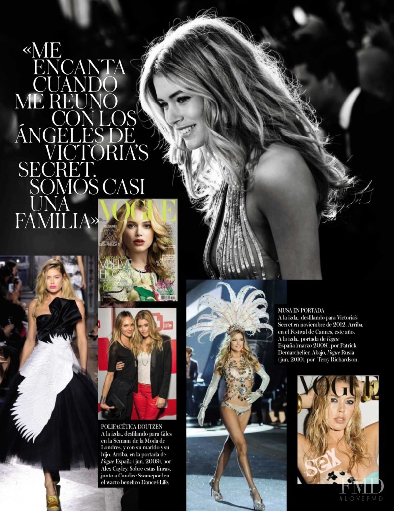 Doutzen Kroes featured in Black Power, September 2013