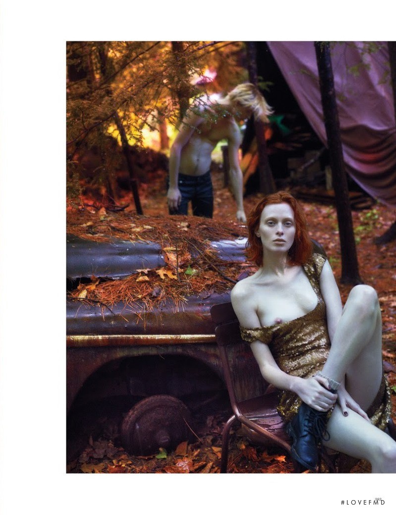 Karen Elson featured in Come As You Are, September 2013