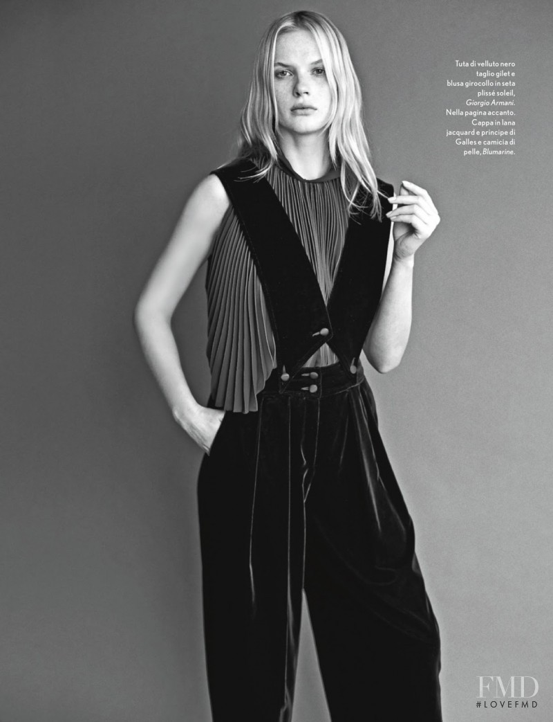 Anne Vyalitsyna featured in Ritratti, September 2013