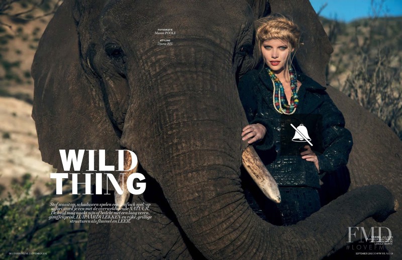 Marloes Horst featured in Wild Thing, September 2013