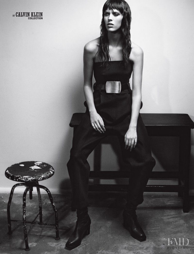 Juliana Schurig featured in Calvin Klein, September 2013