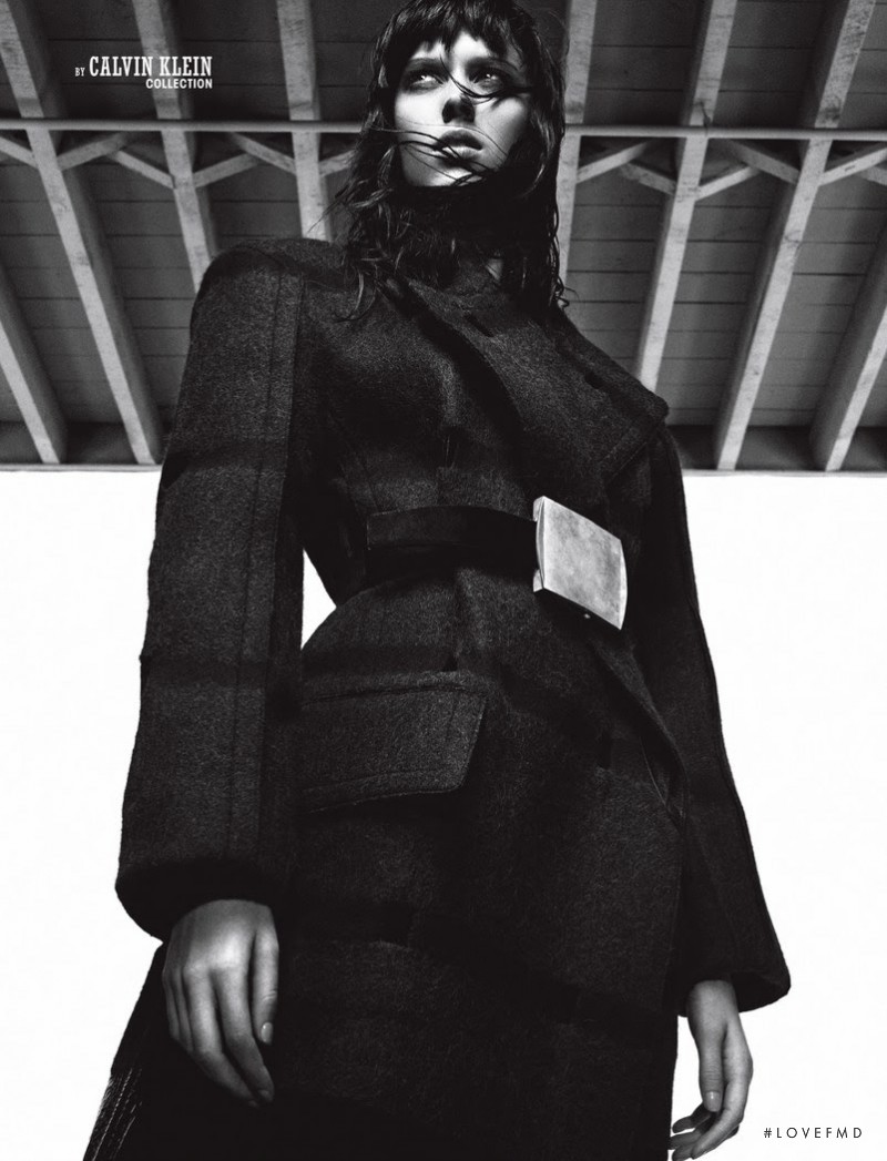 Juliana Schurig featured in Calvin Klein, September 2013