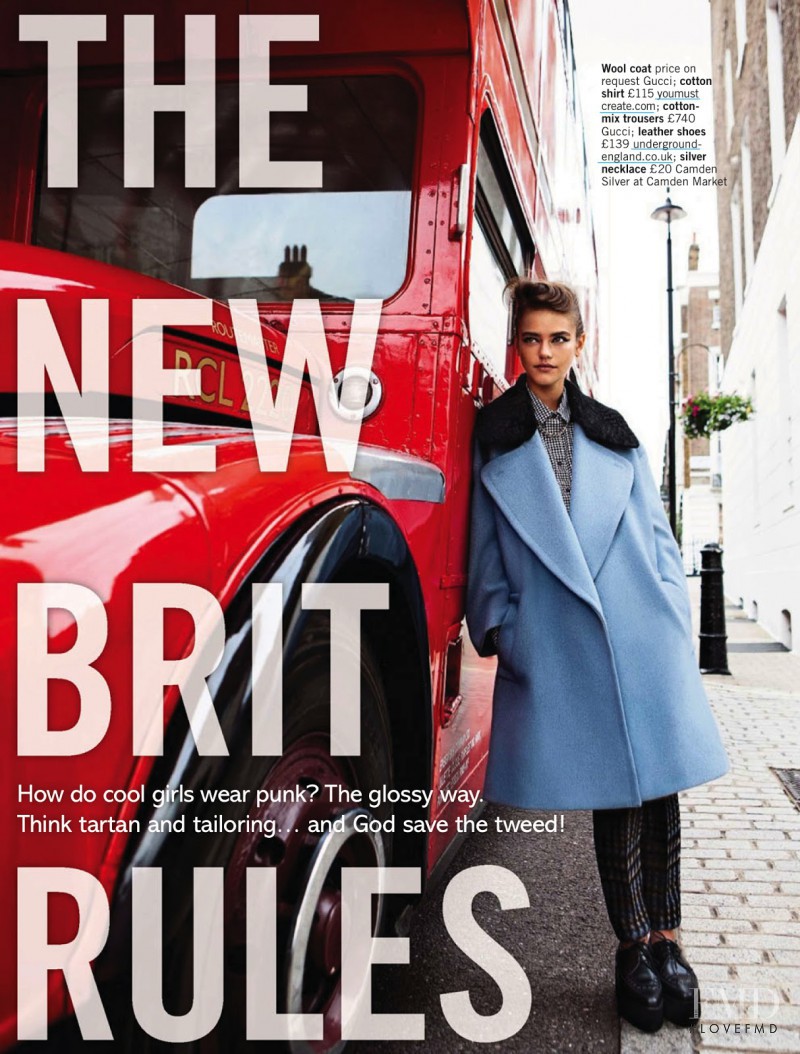 Daria Pleggenkuhle featured in The New Brit Rules, September 2013
