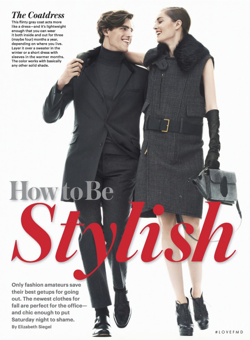 Nadja Bender featured in How To Be Stylish, September 2013