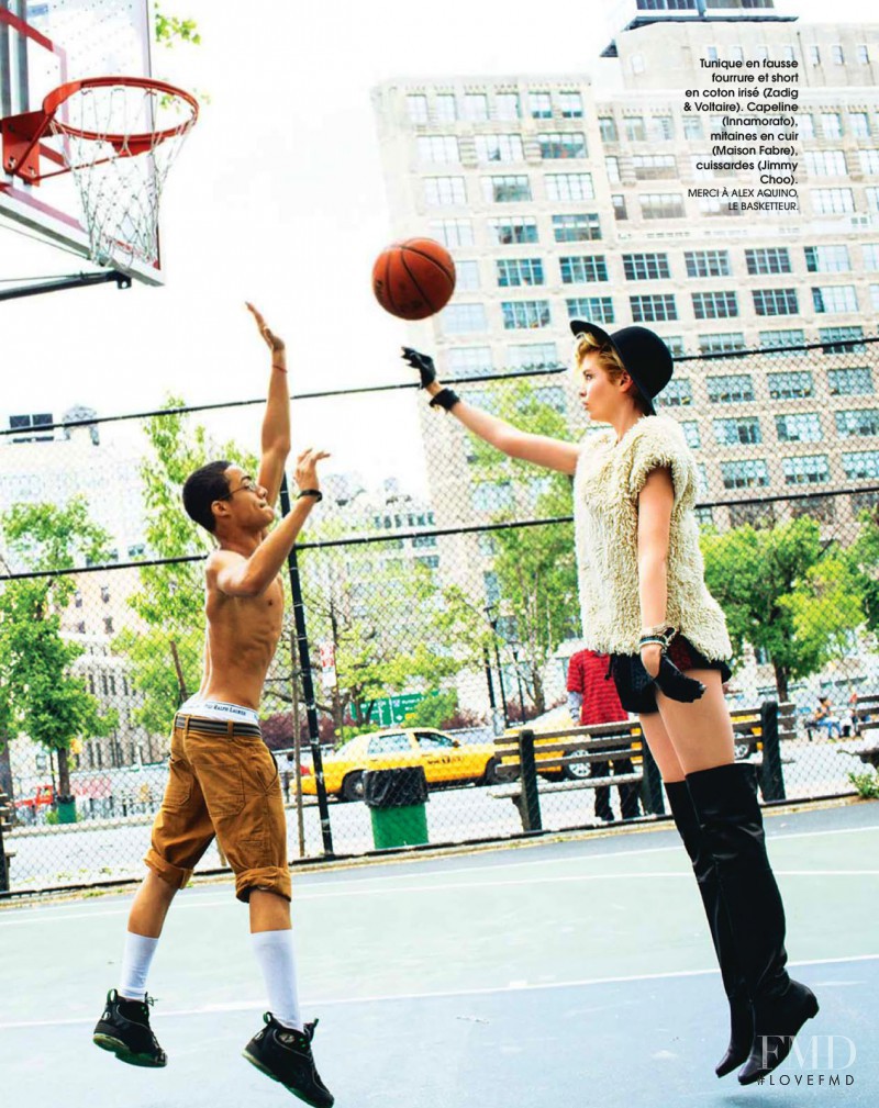 Stella Maxwell featured in Punk, September 2013