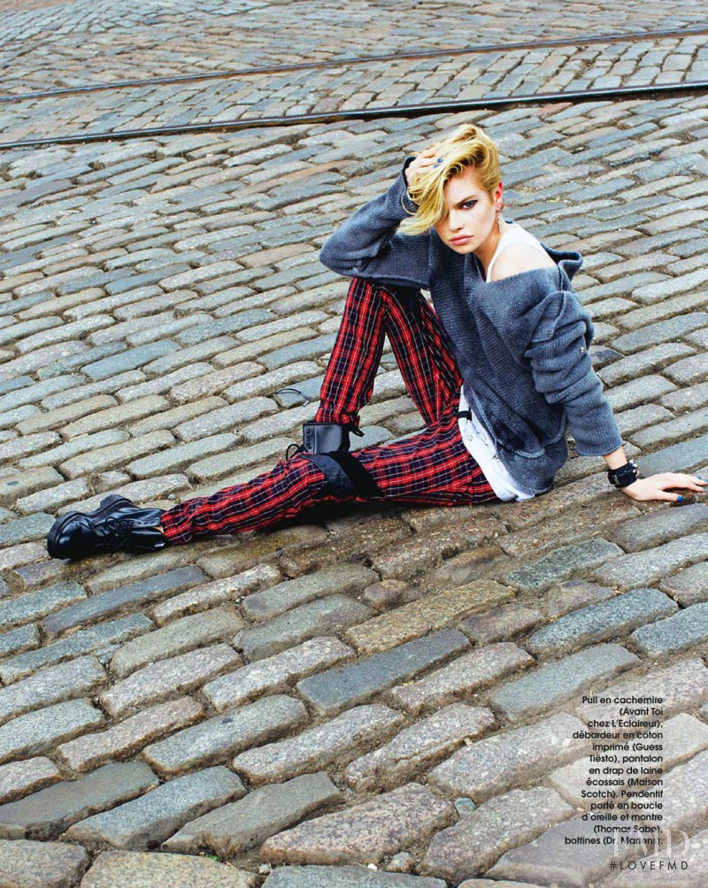 Stella Maxwell featured in Punk, September 2013