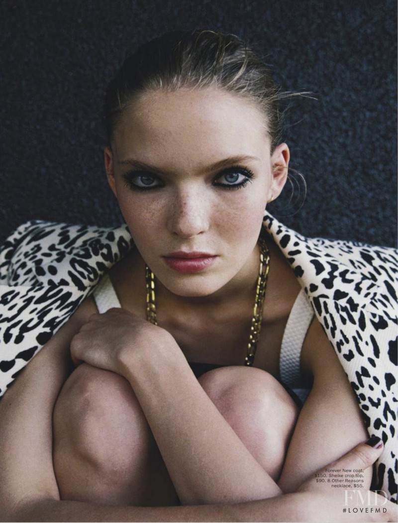 Anastasia Kolganova featured in Cool Cat, September 2013