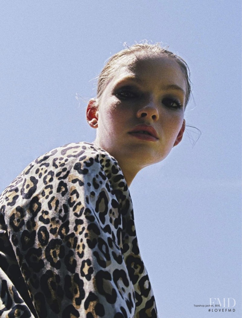 Anastasia Kolganova featured in Cool Cat, September 2013