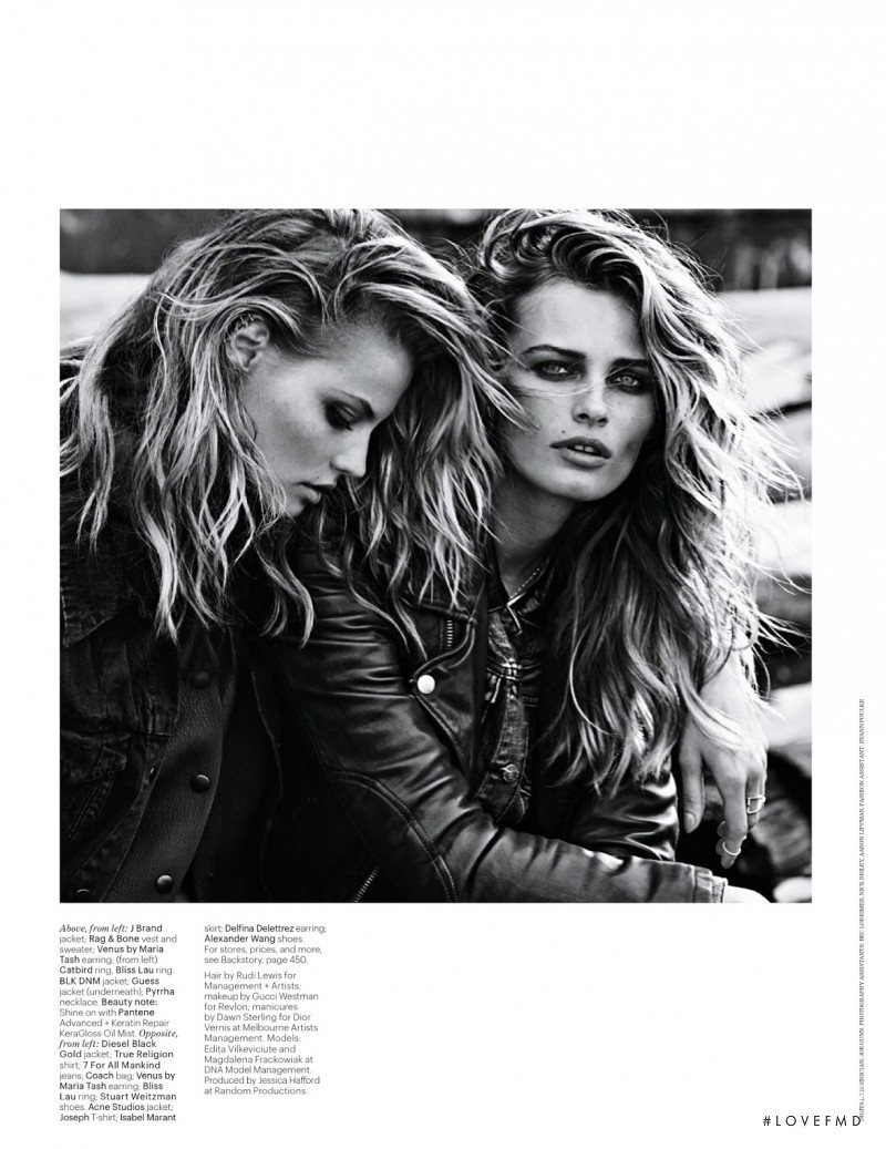 Magdalena Frackowiak featured in The Wild Ones, September 2013