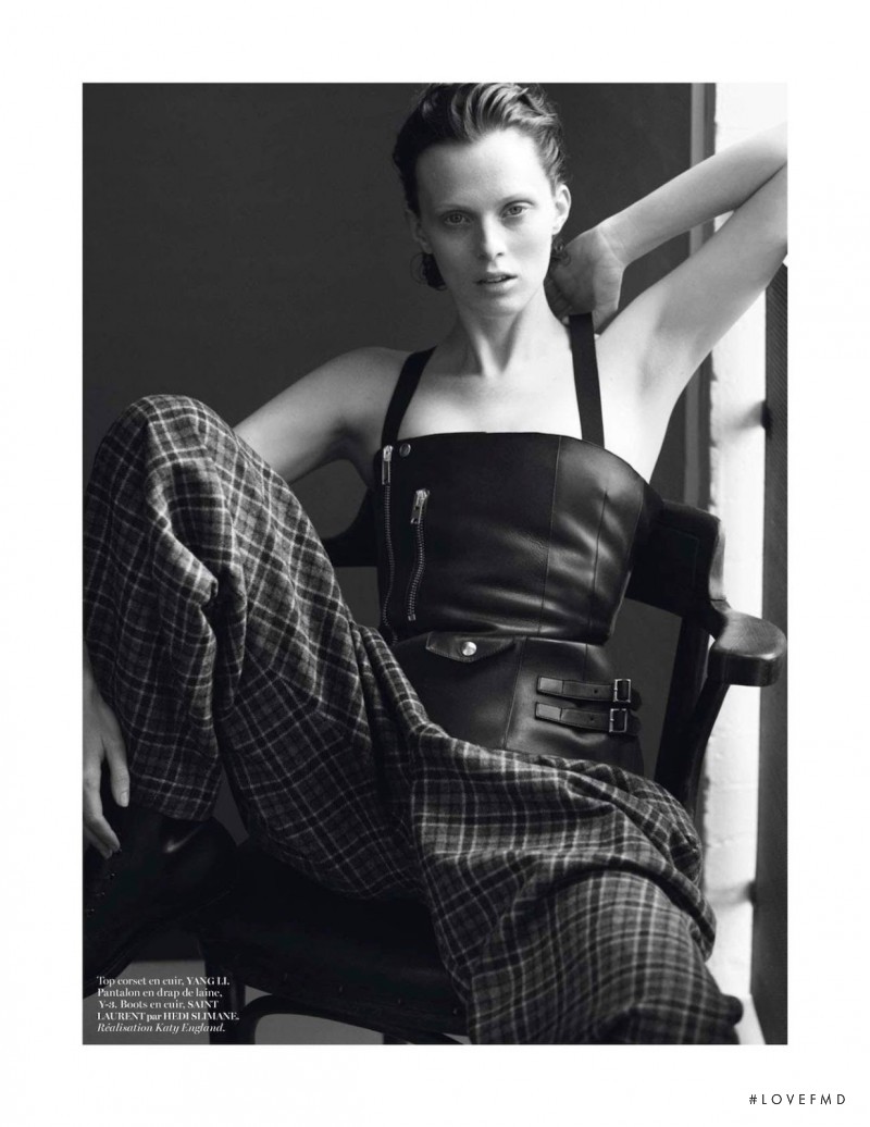 Karen Elson featured in La Fièvre Grunge, September 2013