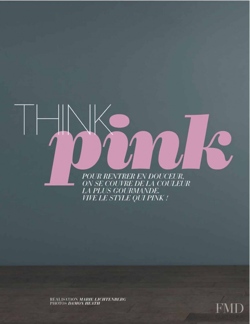 Think Pink, August 2013
