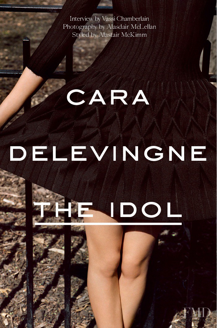 Cara Delevingne featured in The Idol, September 2013