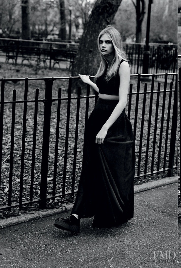 Cara Delevingne featured in The Idol, September 2013