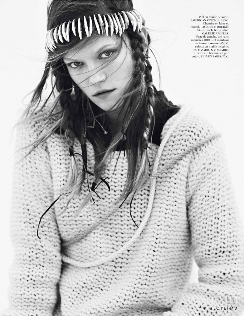 Kasia Struss featured in L\'échappée Belle, September 2013