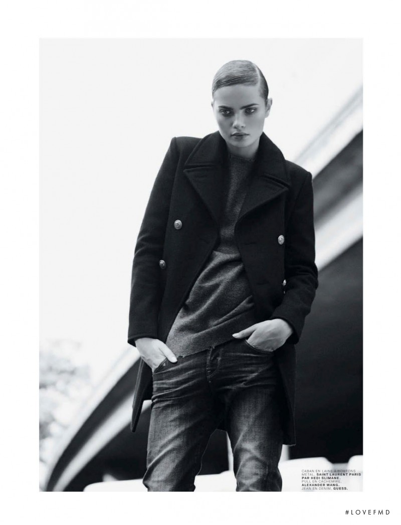 Moa Aberg featured in Boyish Girl, September 2013