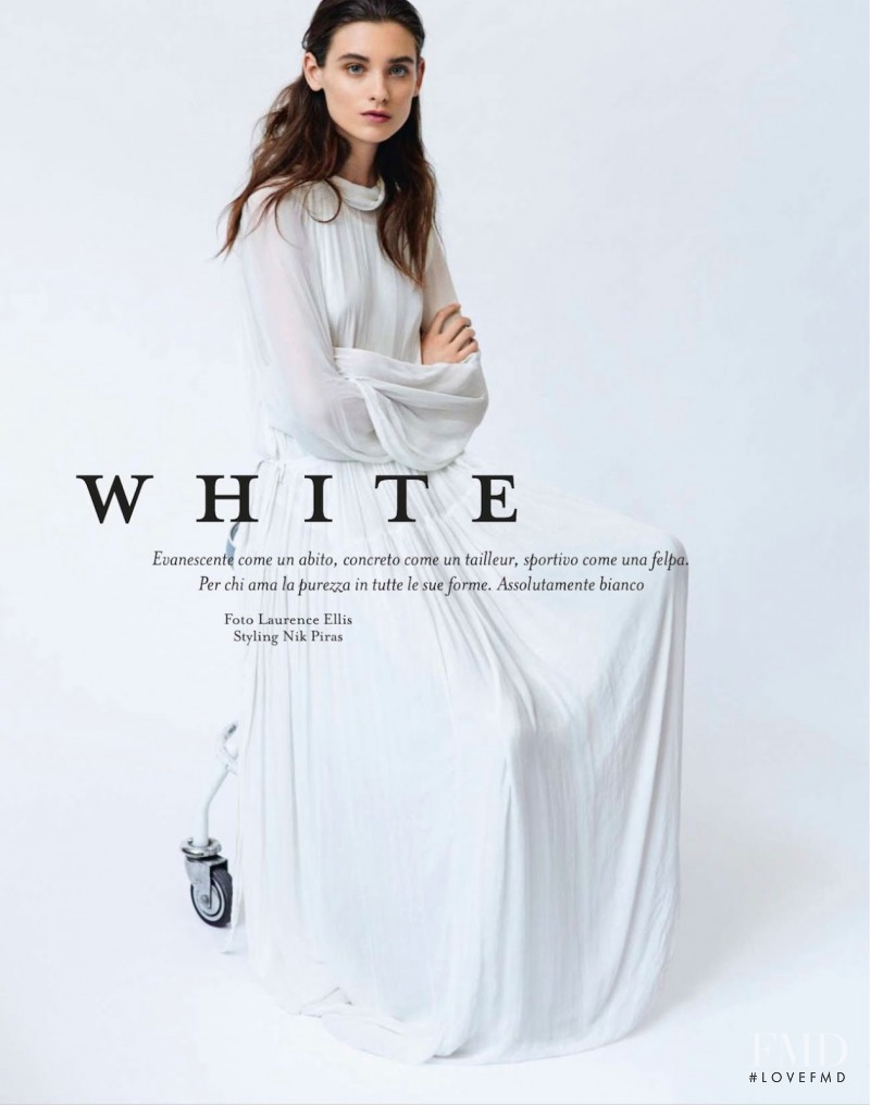 Carolina Thaler featured in Whtie, September 2013