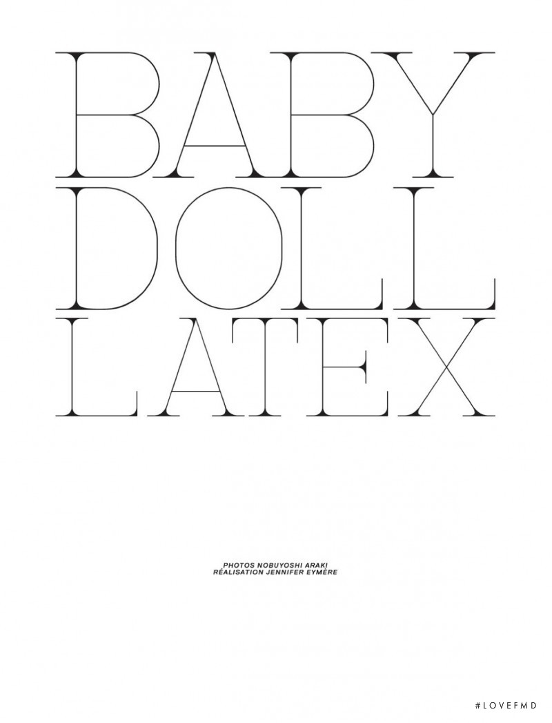 Baby Doll Latex, September 2013