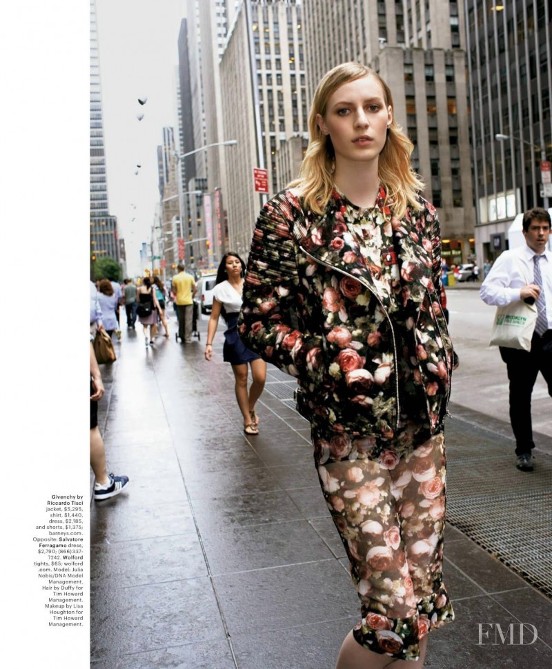 Julia Nobis featured in Urban Fabric, September 2013