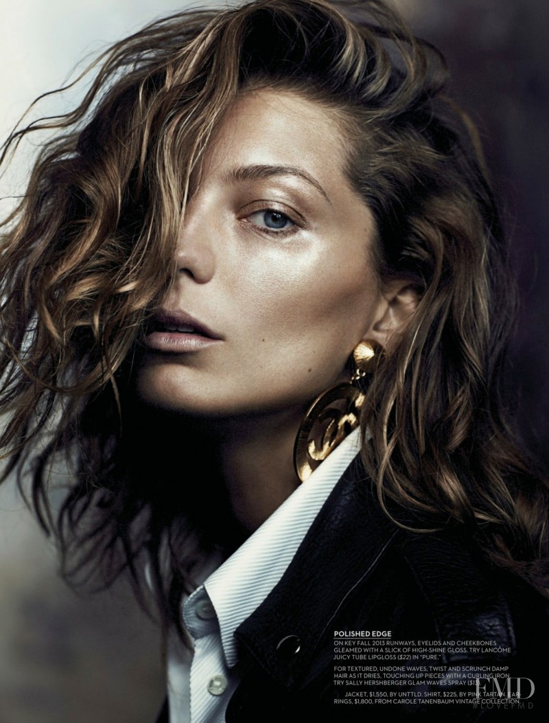 Daria Werbowy featured in Though Times Are Ahead, October 2013