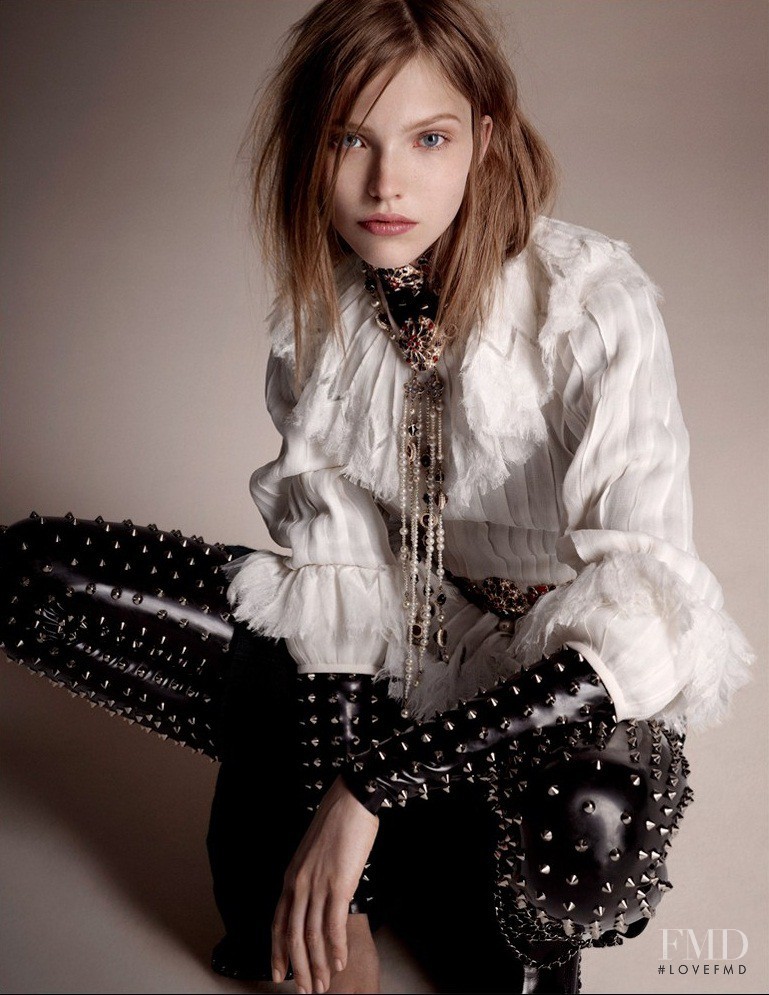 Sasha Luss featured in The Way Of The Warrior, October 2013