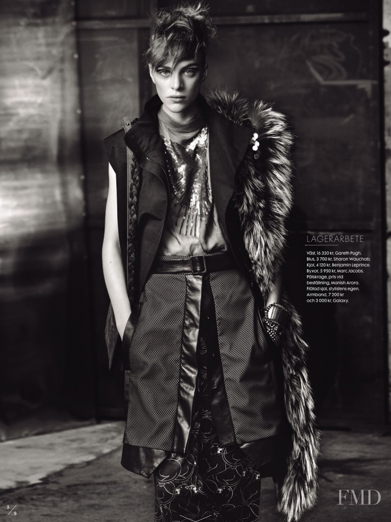 Hedvig Palm featured in Min Gata, September 2013