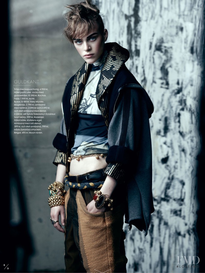 Hedvig Palm featured in Min Gata, September 2013