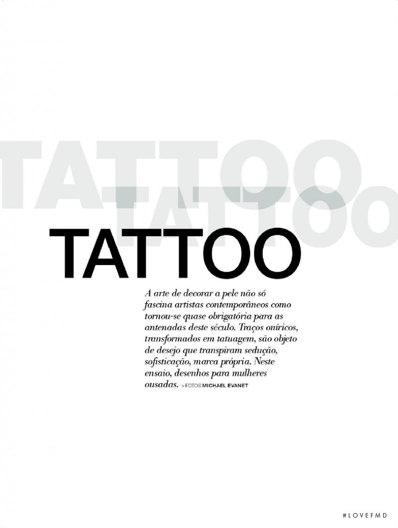 Tattoo, November 2007