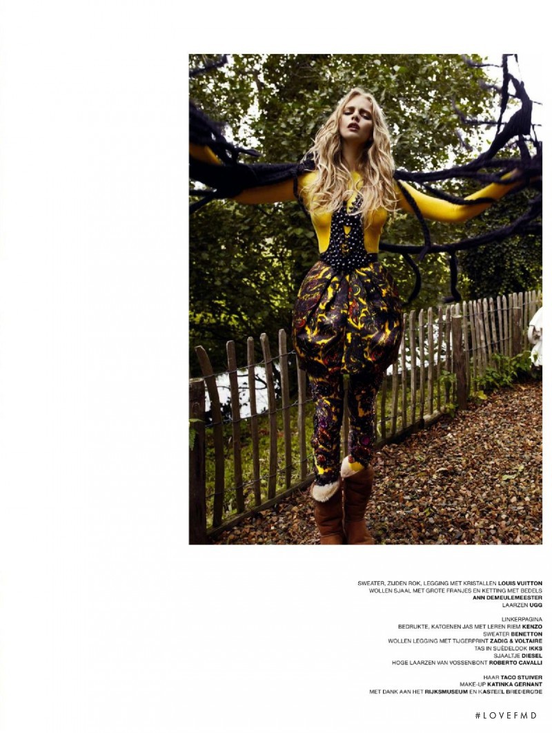 Marloes Horst featured in Kasteel Nomade, October 2009