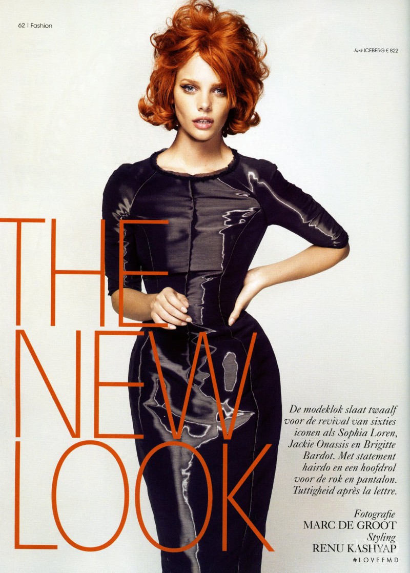 Marloes Horst featured in The New Look, September 2010