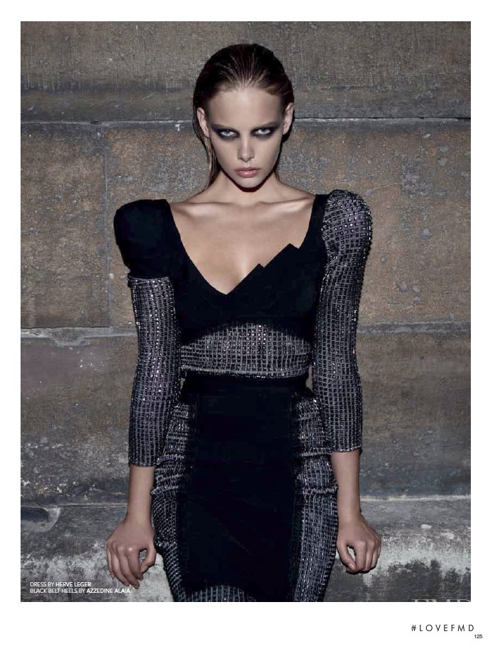 Marloes Horst featured in Noir Et Nuit, September 2009